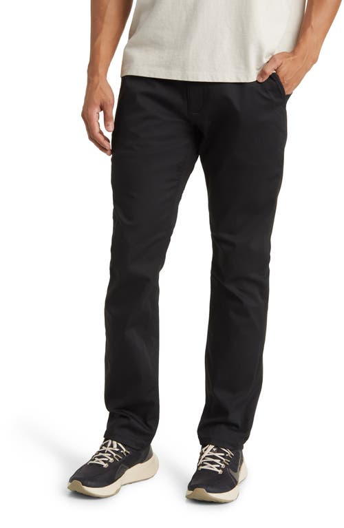Smart Stretch Relaxed Performance Trousers in Black