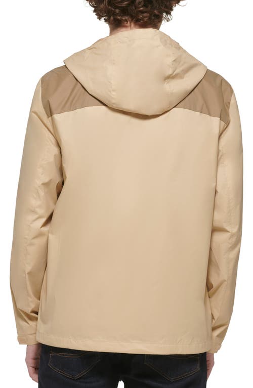 TOMMY HILFIGER TOMMY HILFIGER HOODED RAIN SLICKER JACKET 