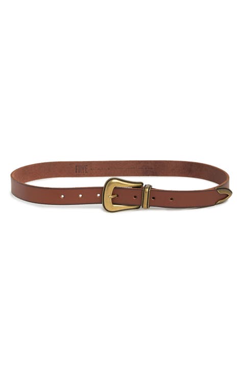 Women's Black Leather Belt w Large Leather Clad Buckle for Nordstrom - Ruby  Lane