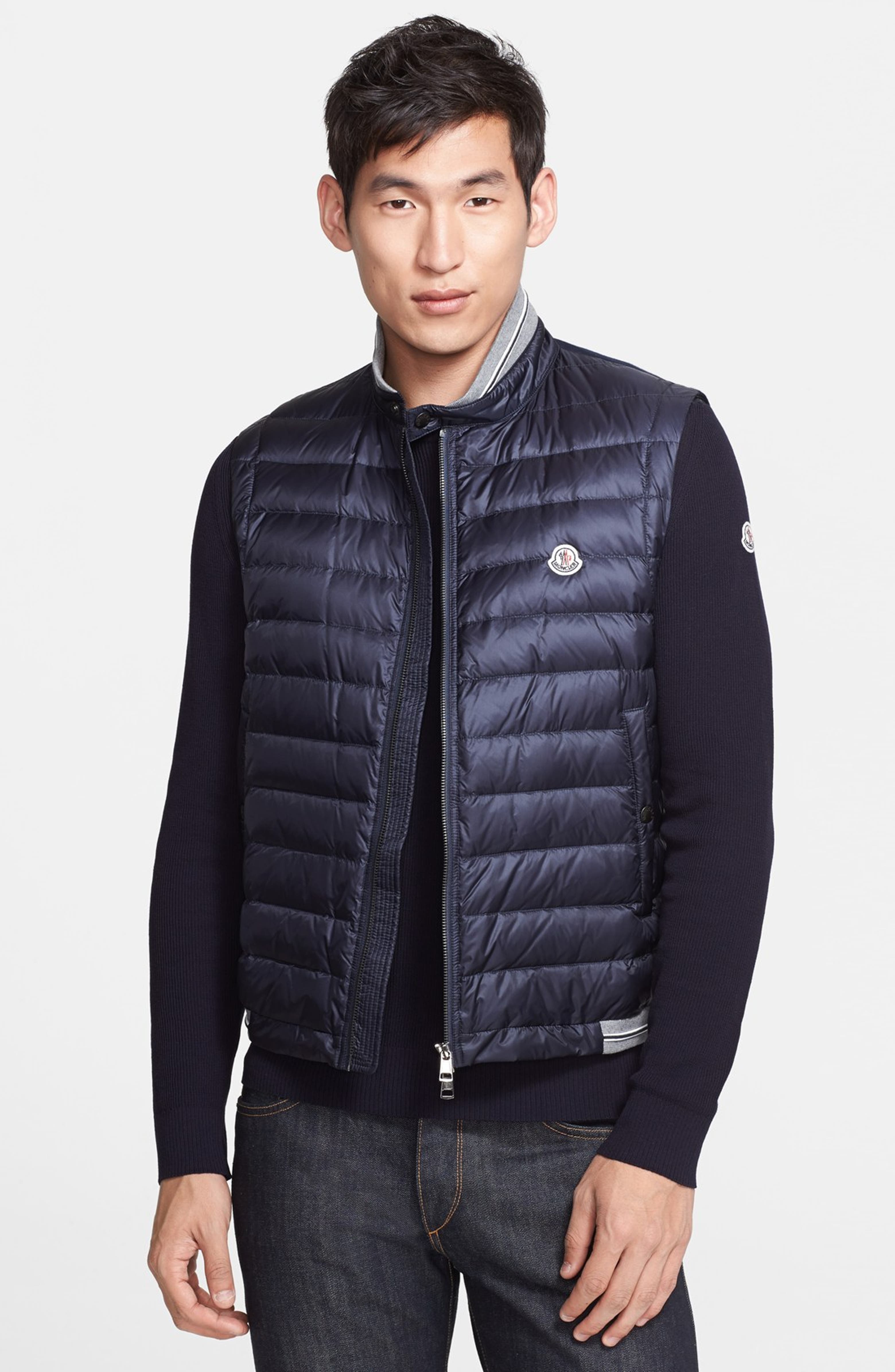 Moncler Quilted Down Sweater Vest | Nordstrom