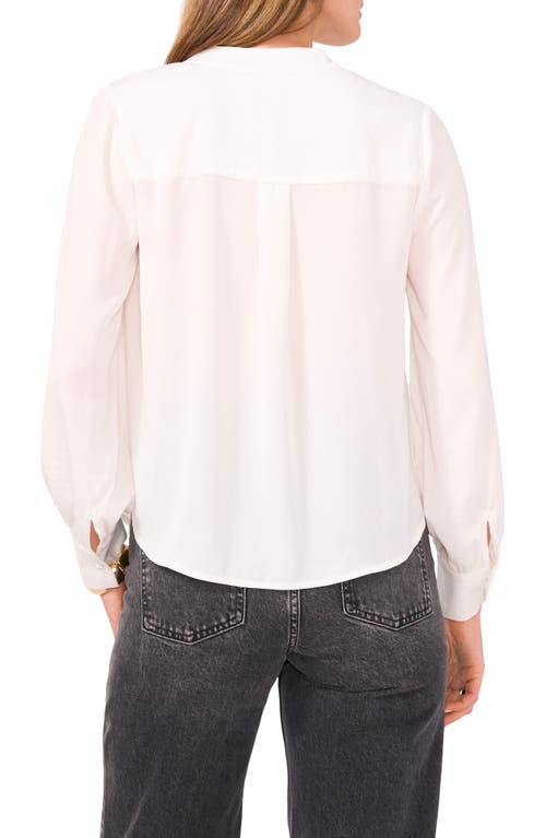 Shop Vince Camuto Rumple Top In New Ivory