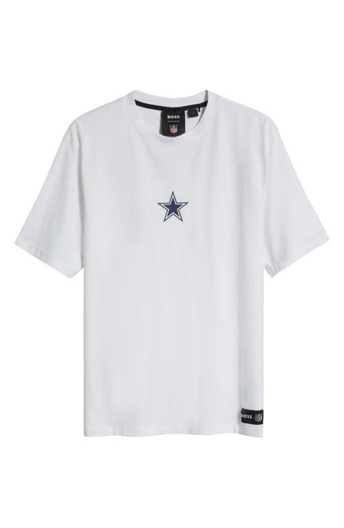 HUGO BOSS BOSS X NFL STRETCH COTTON GRAPHIC T-SHIRT 