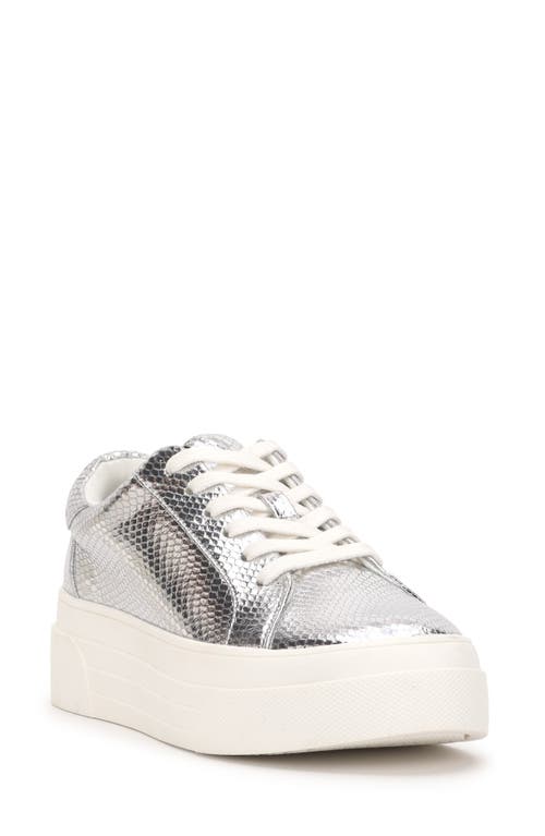 Caitrona 2 Platform Sneaker in Silver