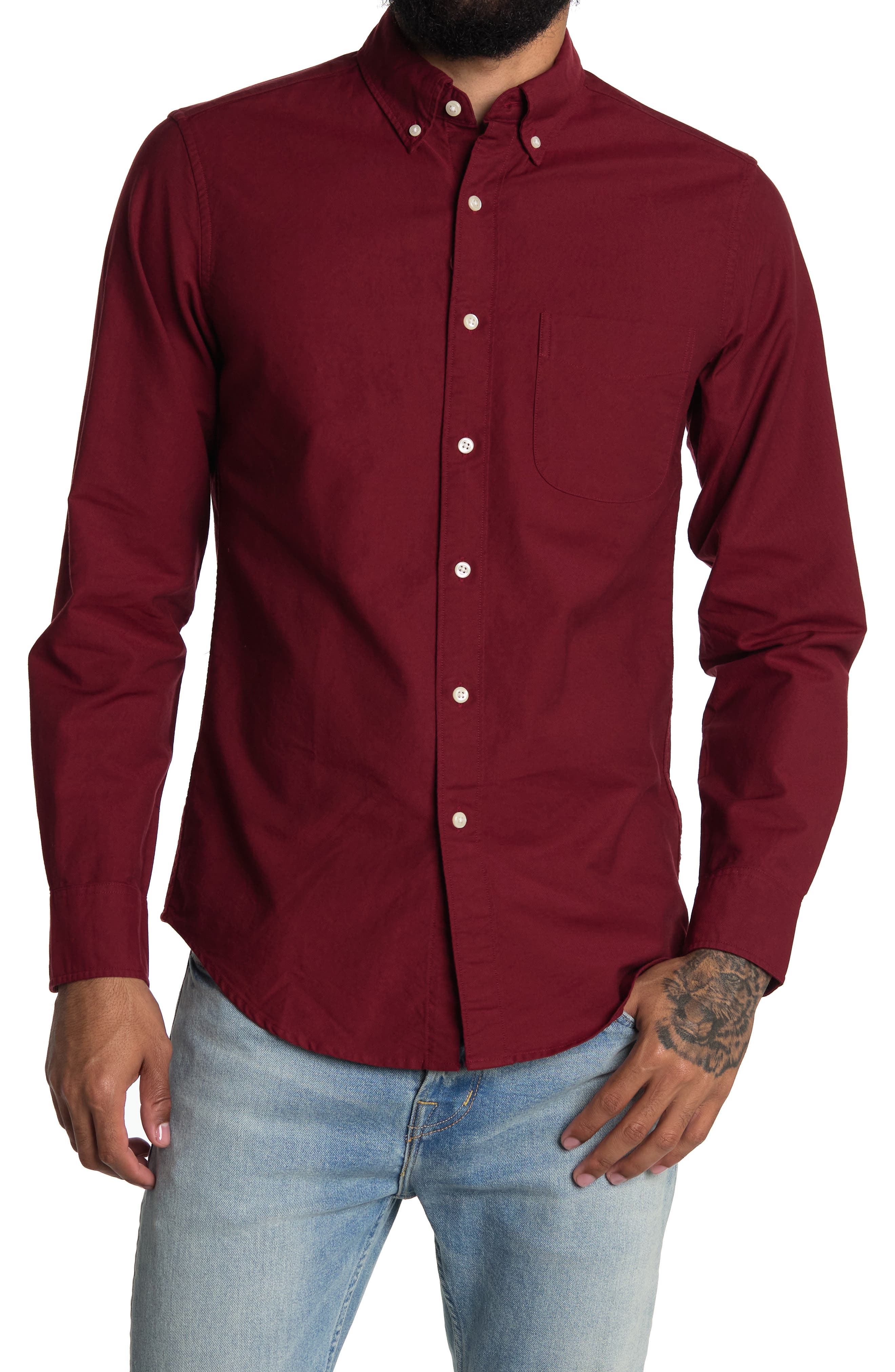 j crew oxford shirt