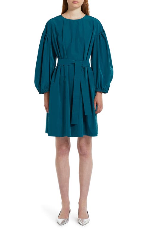 Weekend Max Mara Jangy Long Sleeve Tie Belt Dress Avio at Nordstrom,