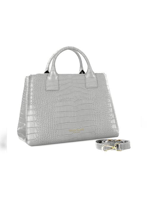 Teddy Blake Bella Croco 15" In Lightgrey