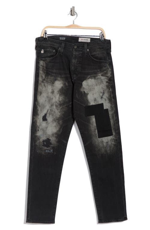 Ag Clyfton Distressed Taper Fit Jeans In 15yrs Blacksmith