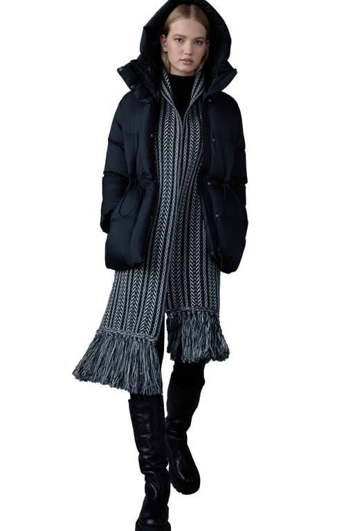 Mackage Freya Softwash Crinkle Down Jacket In Black
