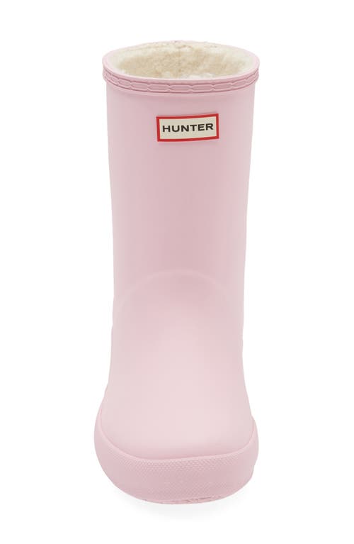 Shop Hunter First Classic Waterproof Rain Boot In Azalea Pink