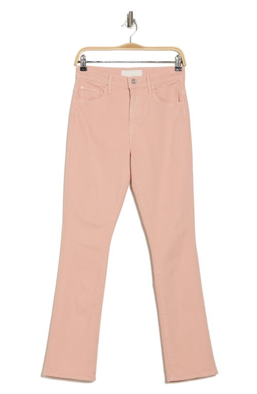 Mother The Insider Hover Jeans Peach Parfait In Peach Parfait