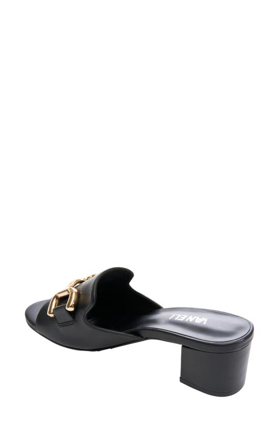 Vaneli Oksana Block Heel Sandal In Black