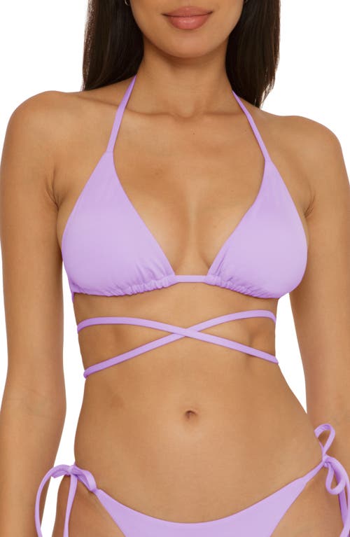 Becca Color Code Wraparound Triangle Bikini Top at