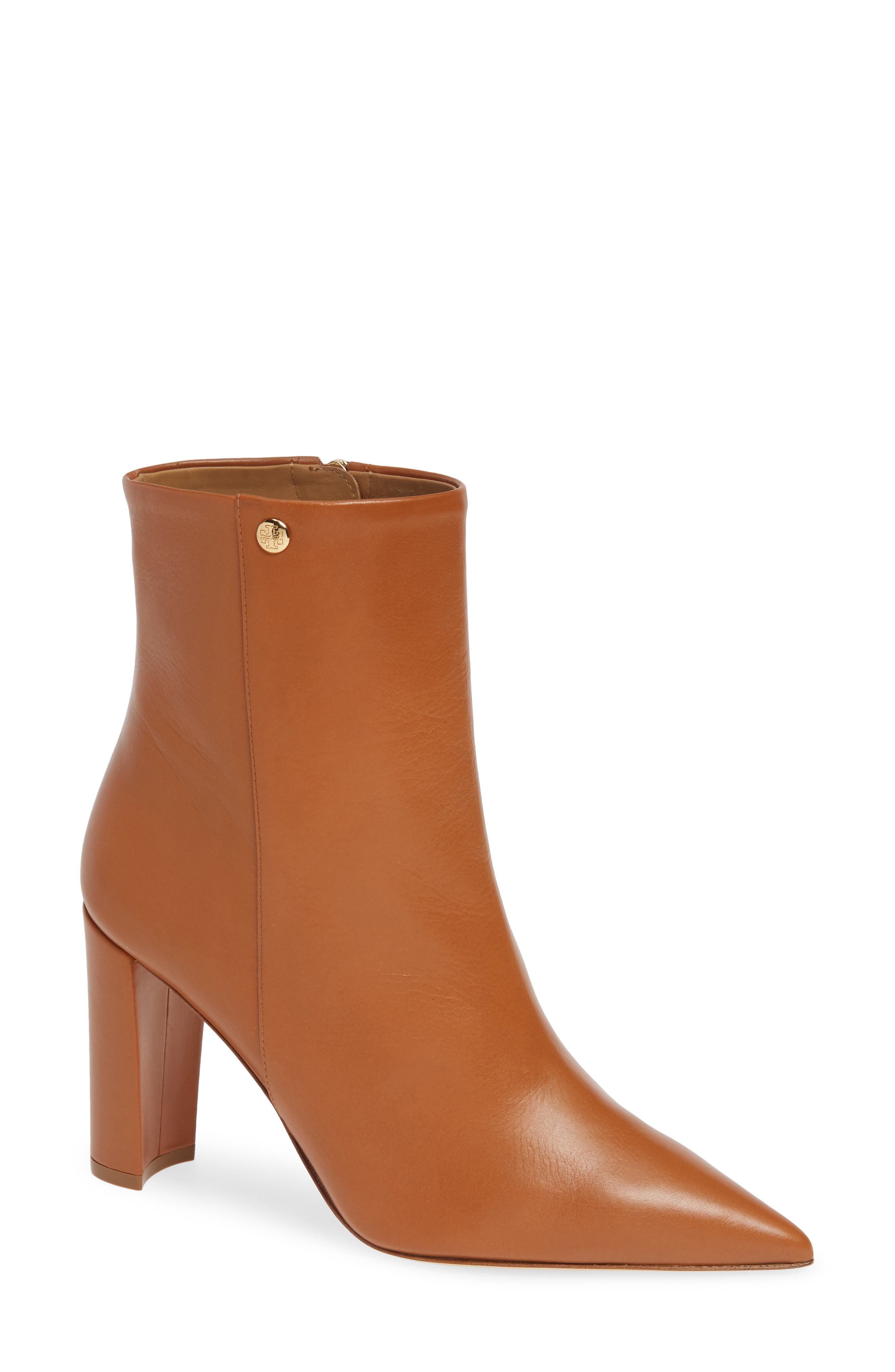 Tory Burch Penelope Pointy Toe Bootie- Beige