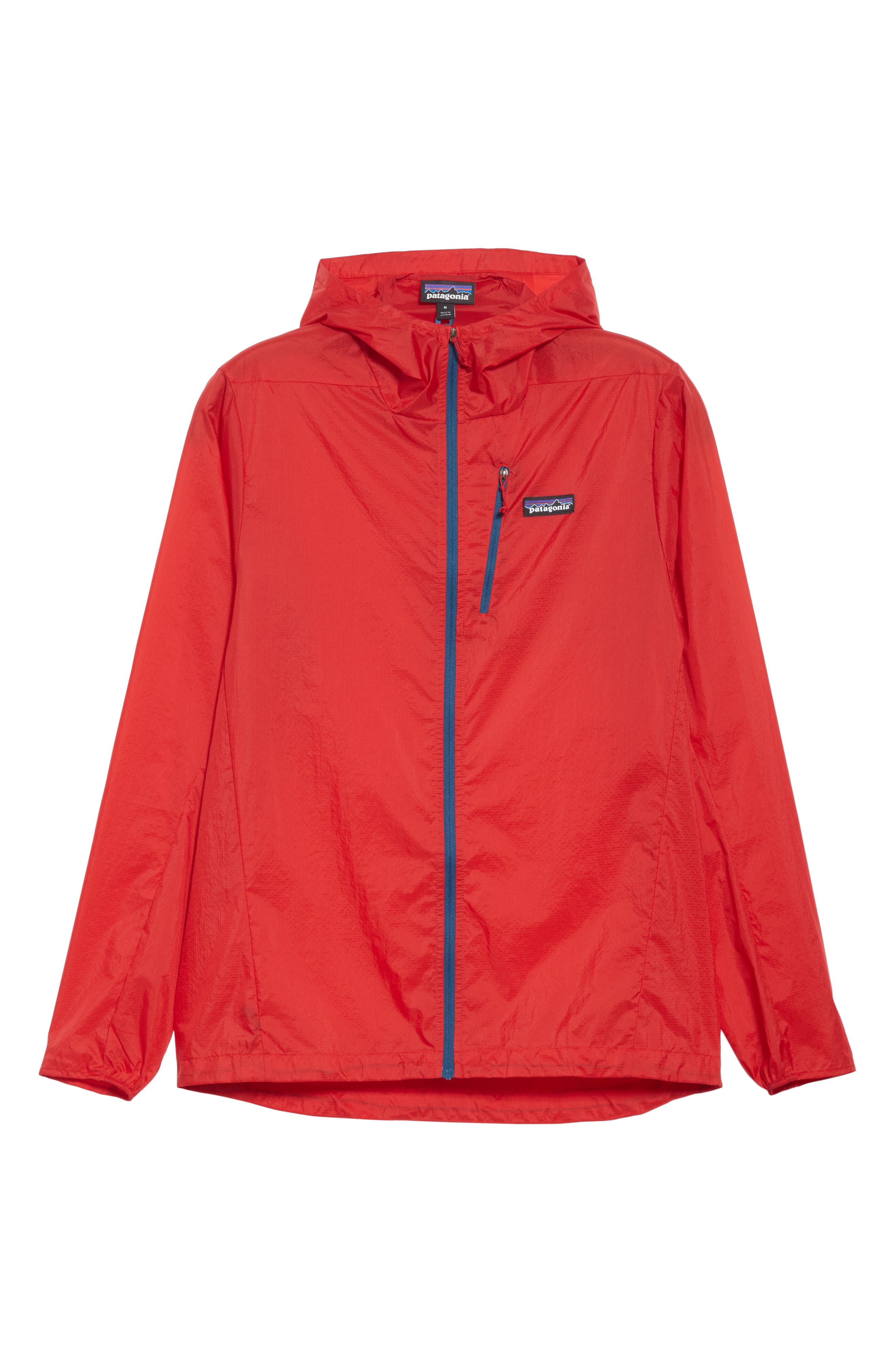 Patagonia Houdini Water Repellent Hooded Jacket, Red