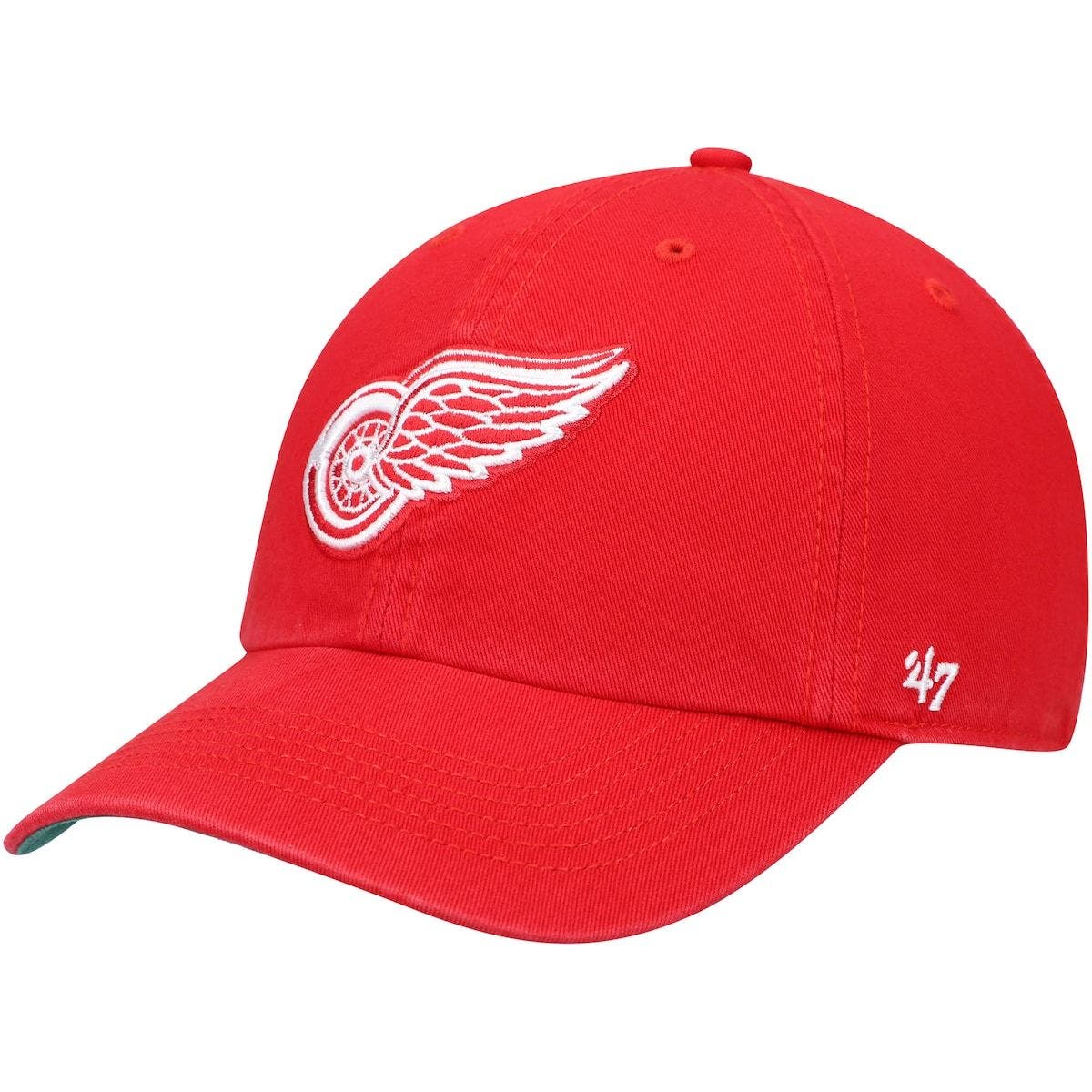 red wings fitted hat