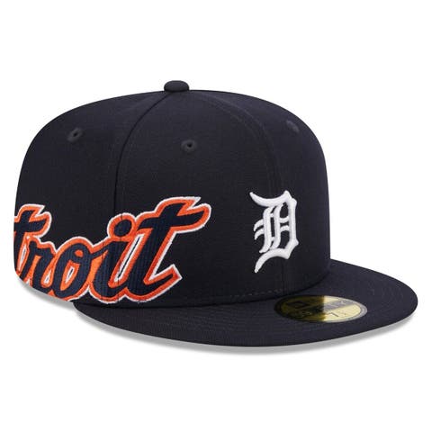 Detroit Tigers 47 Brand Home Franchise Fitted Hat - Vintage Navy 2X-Large