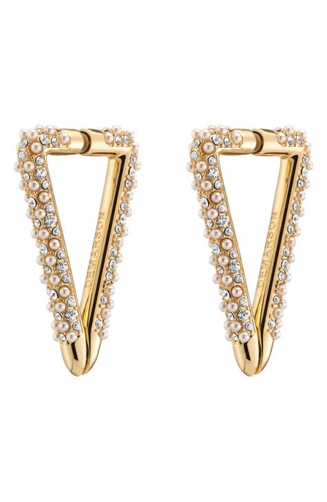 Victoria's Secret Clamper Bracelet Gold Tone Rhinestones -  Sweden