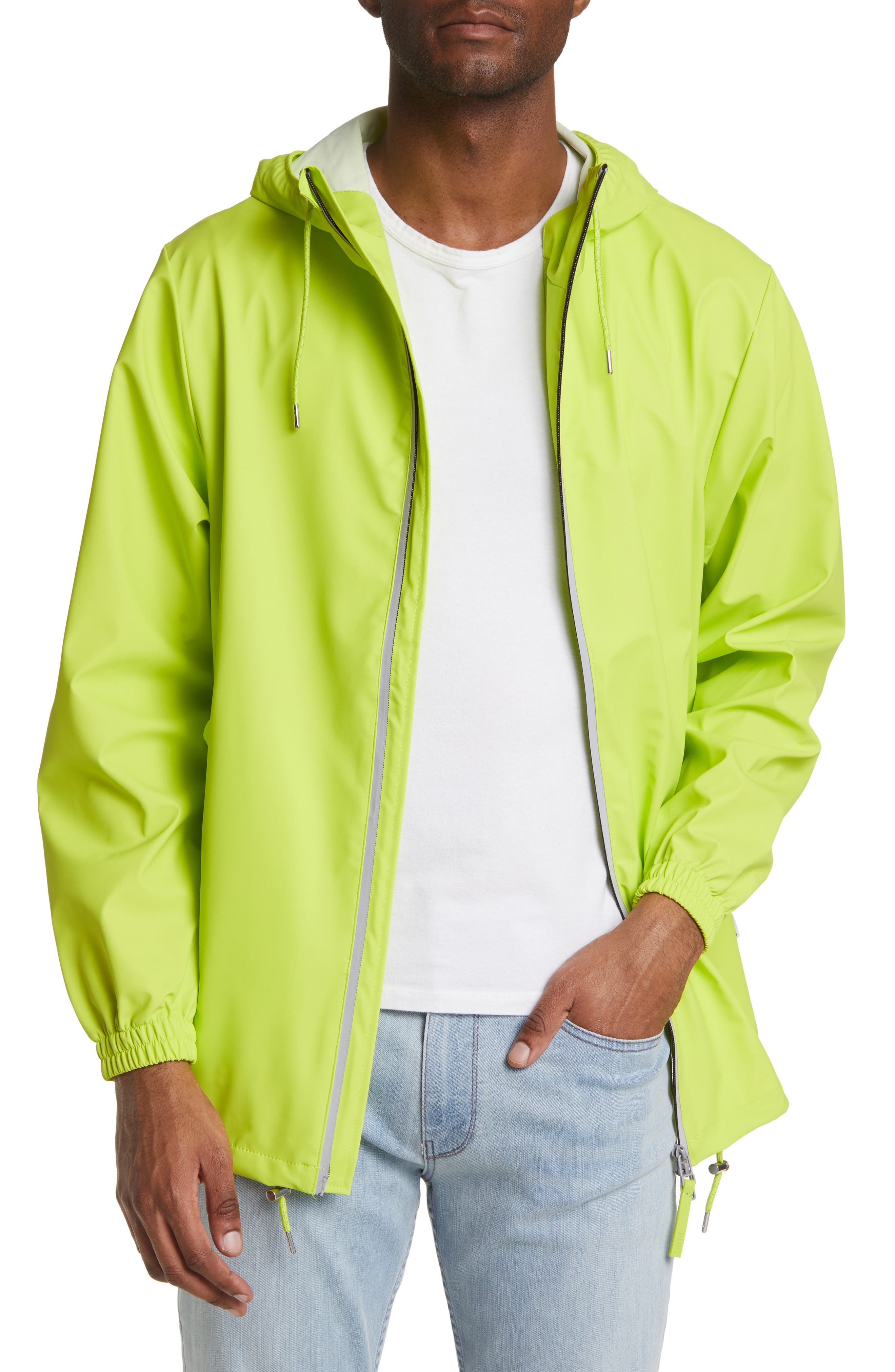 Regatta Ardmore Mens Waterproof Jacket Lime Casual Outdoor Walking Coat 