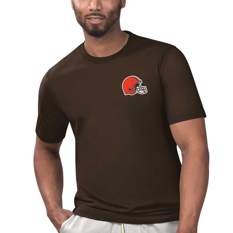 Shop Margaritaville Brown Cleveland Browns Licensed To Chill T-shirt