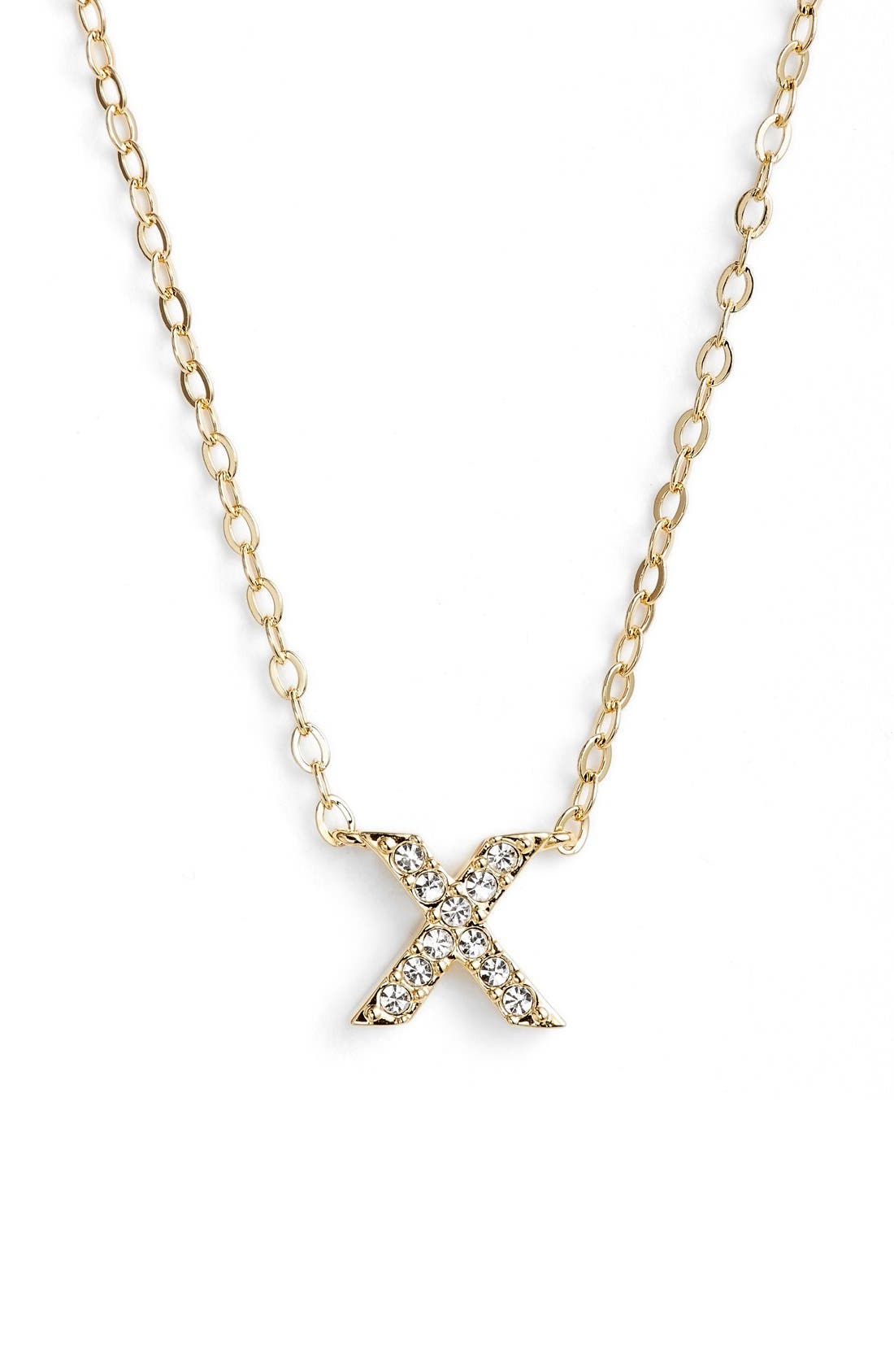 Nadri Initial Pendant Necklace | Nordstrom