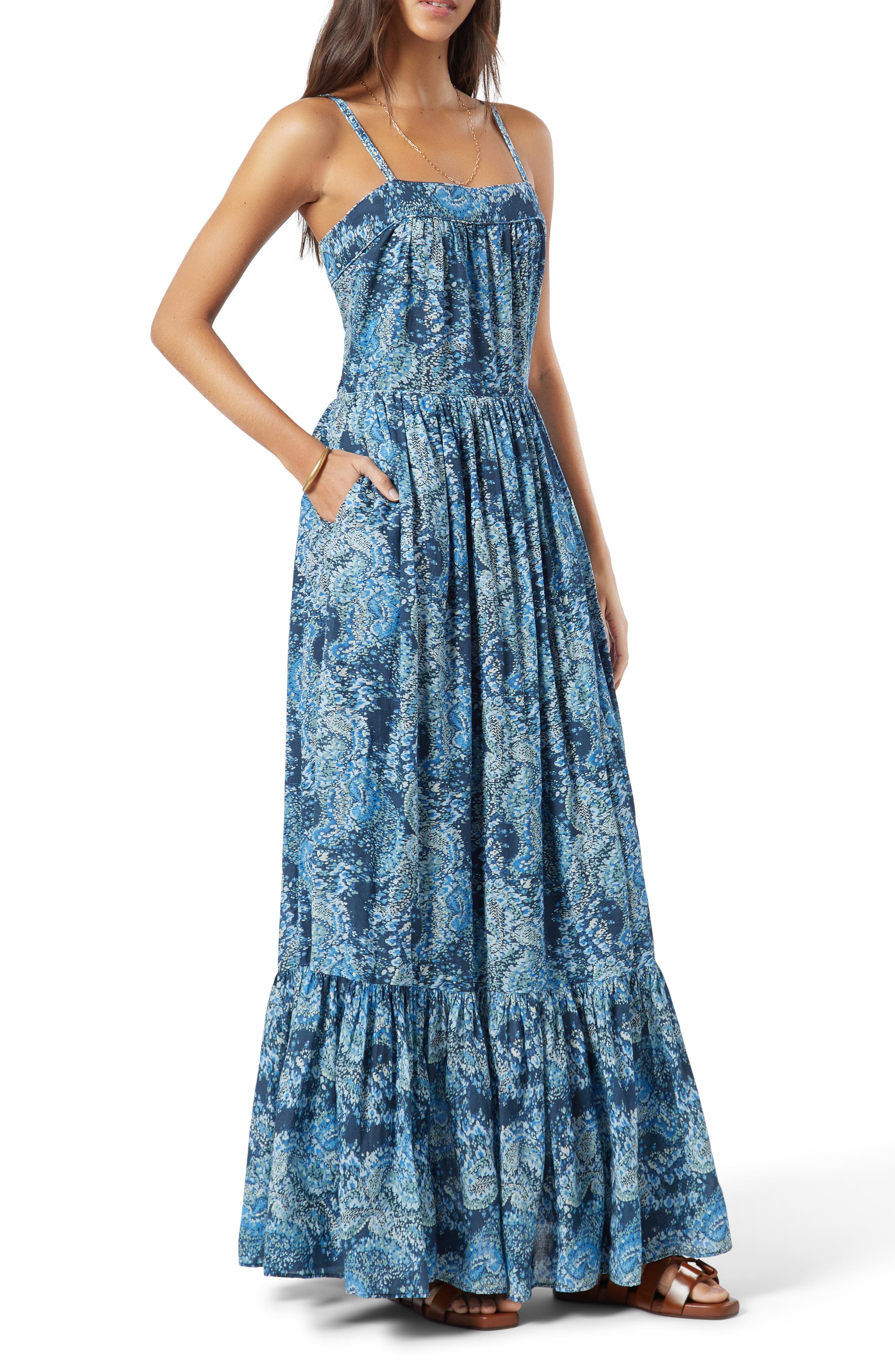 Joie Elissabet Paisley Cotton Maxi 