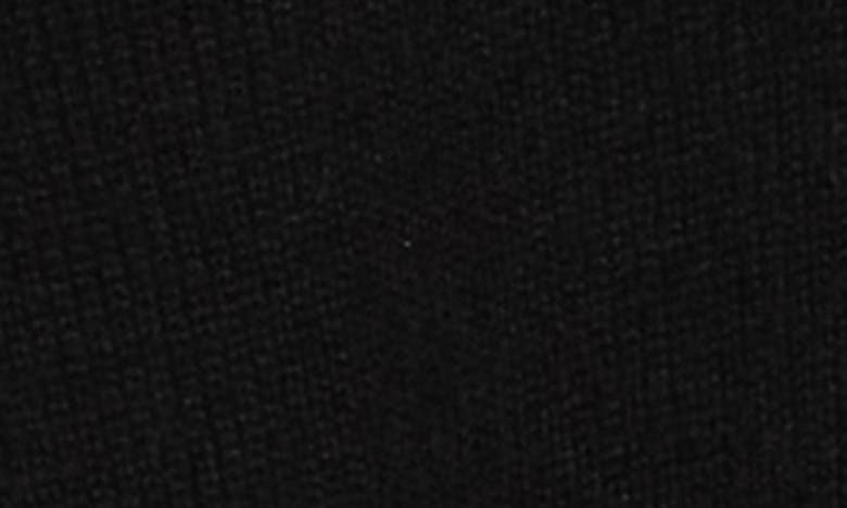 Shop Hugo Boss Boss Folibia Cowl Neck Long Sleeve Sweater Dress In Black