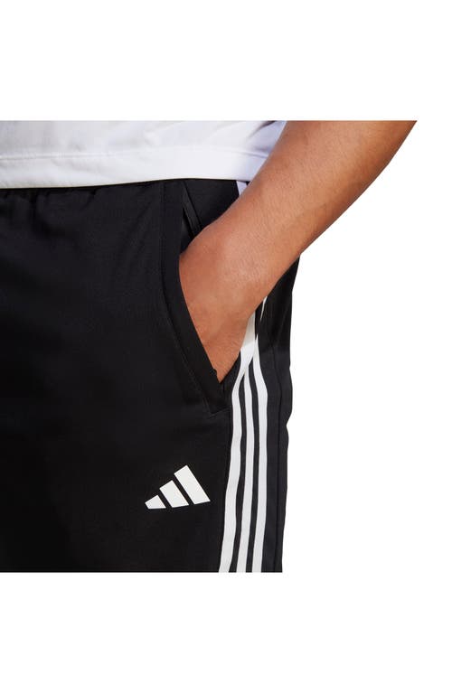 Shop Adidas Originals Adidas Aeroready Training Essentials Athletic Shorts In Black/white