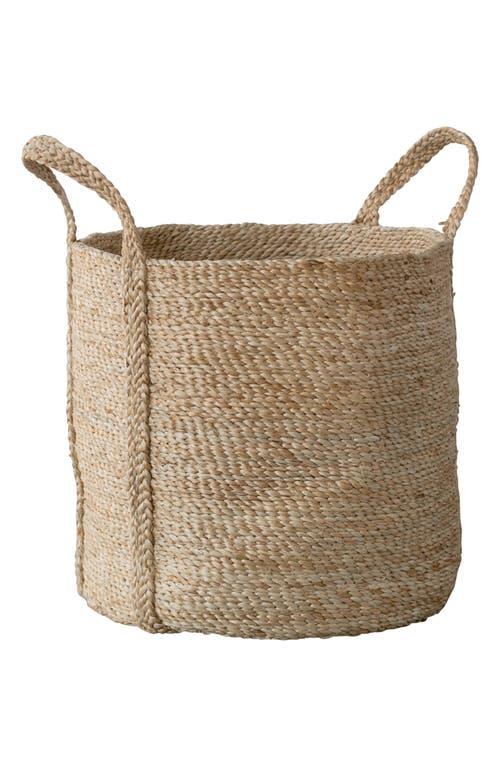 Will & Atlas Round Jute Laundry Basket in Natural at Nordstrom