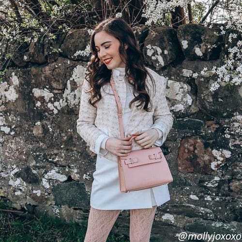 Teddy Blake Ava  9" In Pink