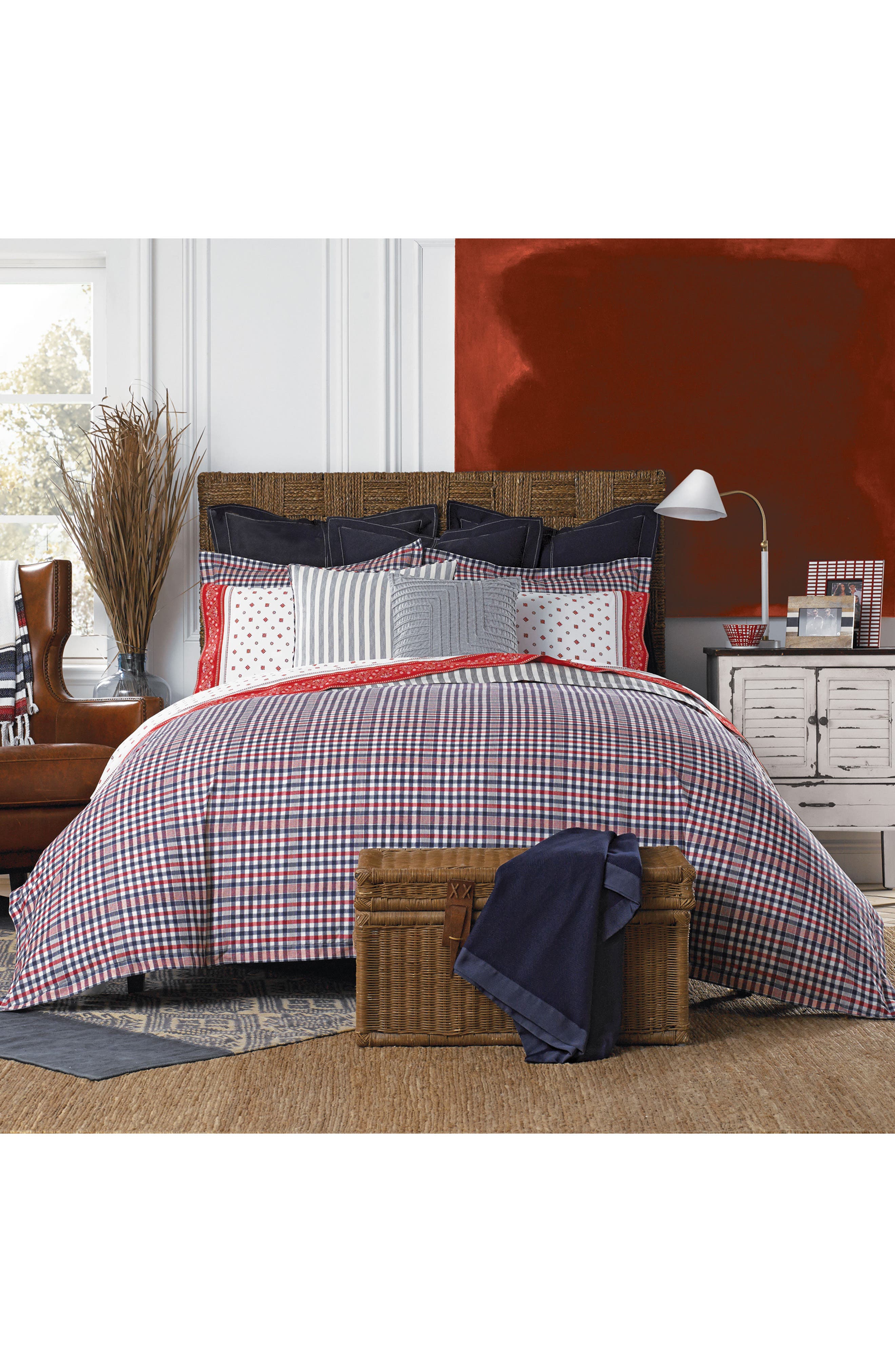 Tommy Hilfiger Plaid Comforter Sham Set Nordstrom
