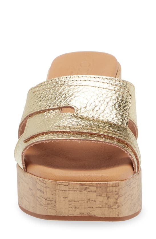 Cordani Marley Platform Sandal In Platino In Platino