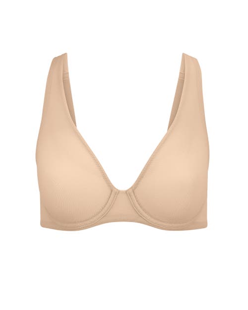 Shop Adore Me Ivy Unlined Triangle Bra In Light Beige