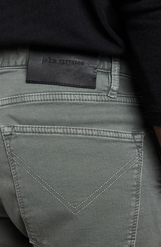 Shop John Varvatos J702 Slim Fit Jeans In Dried Sage