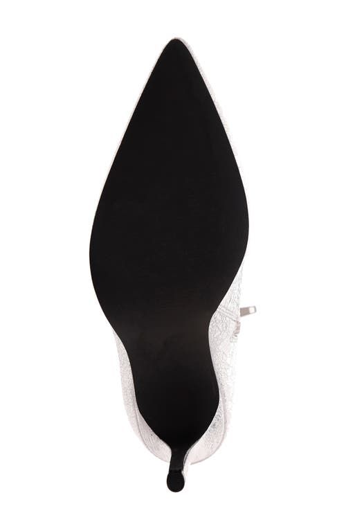 Mia Women's Mardi Stiletto Heel Dress Booties In Silver