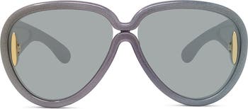 Anagram65mmOversizePilotMaskSunglasses