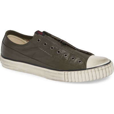Bootleg By John Varvatos Linen Laceless Sneaker, Green