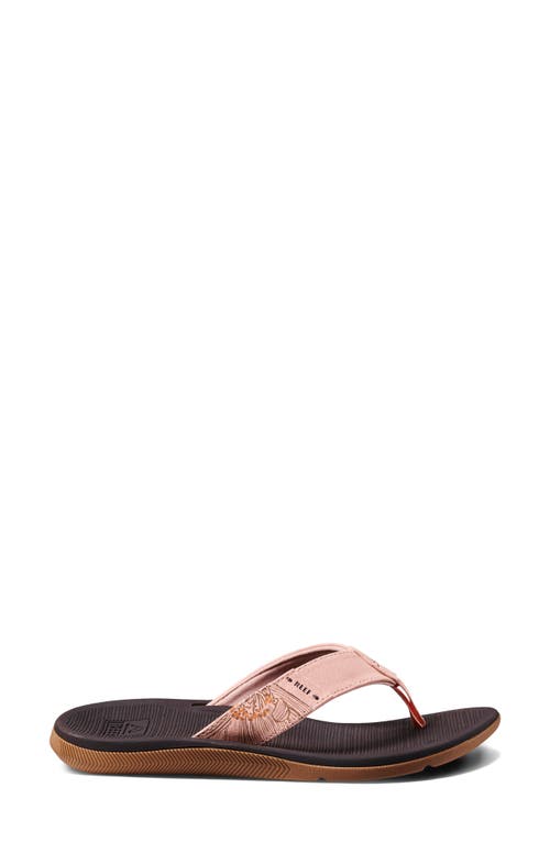 Reef Santa Ana Flip Flop In Peach Parfait