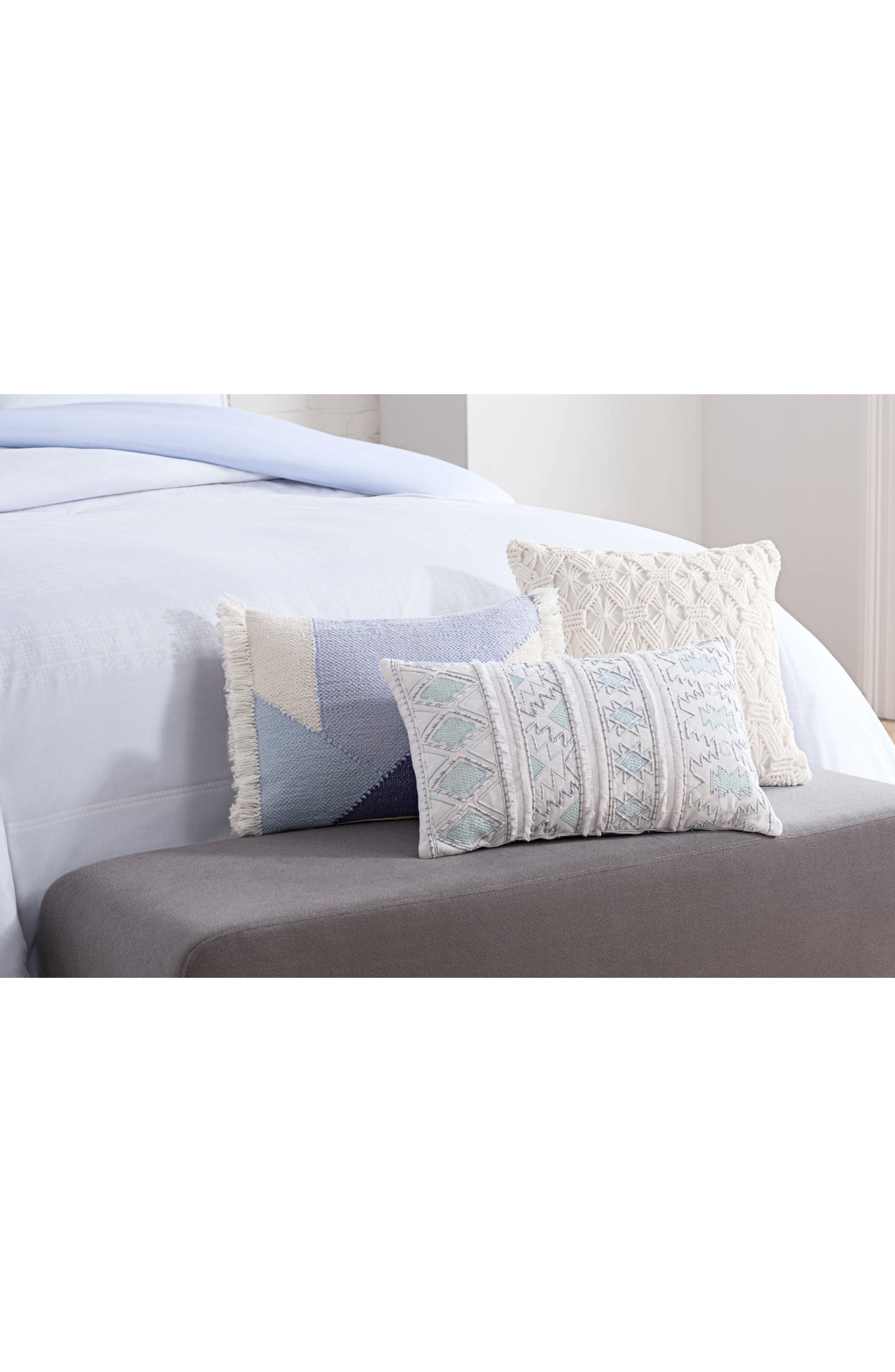 Cupcakes Cashmere Mosaic Tile Accent Pillow