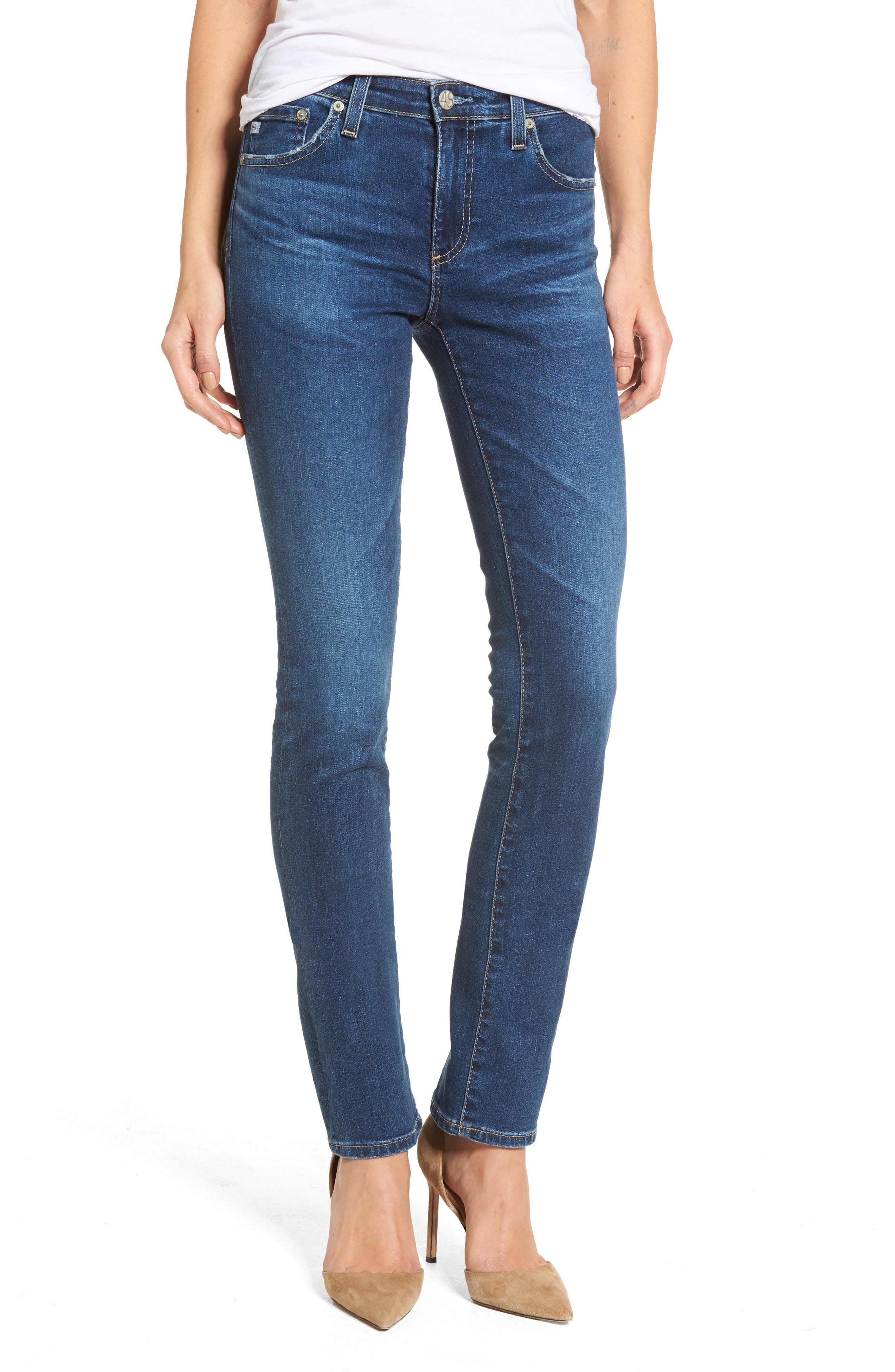 harper slim straight leg jeans