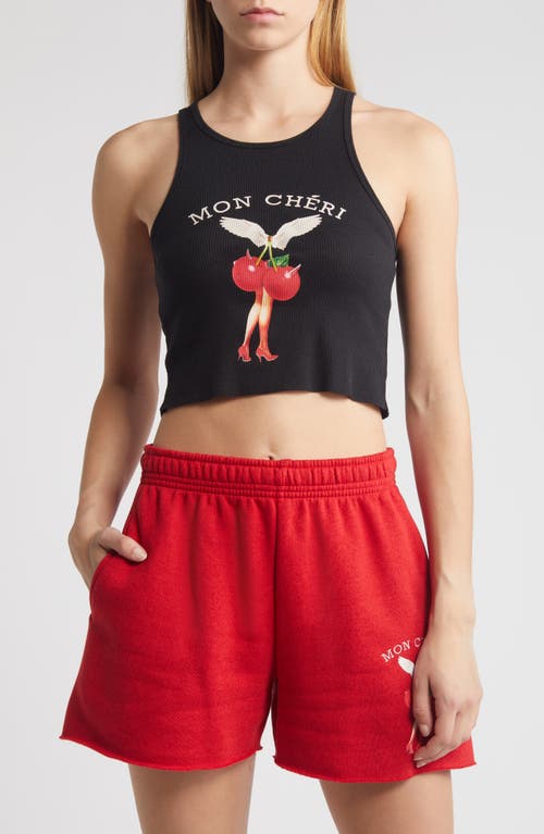 Shop Boys Lie Cherry Picker Rib Tank In Black