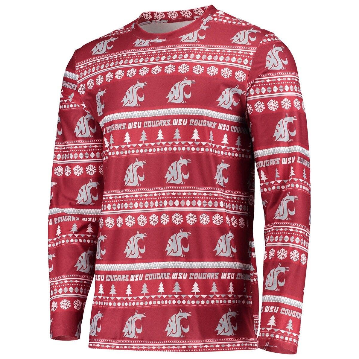 CONCEPTS SPORT Men's Concepts Sport Crimson Washington State Cougars