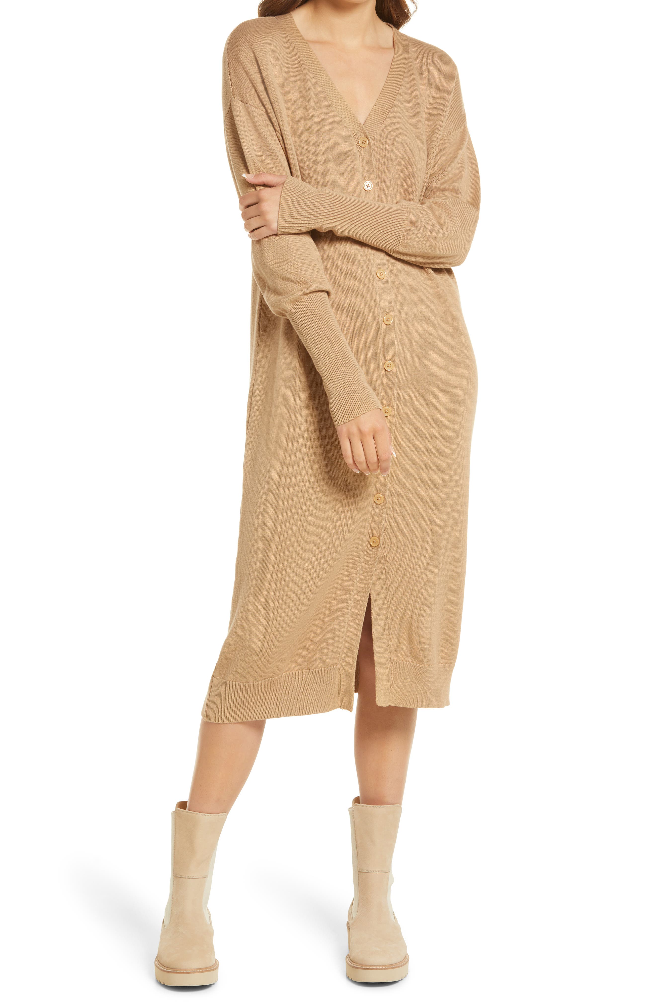 nordstrom button down dress