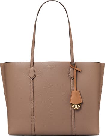 Tory Burch Perry Triple Compartment Leather Tote