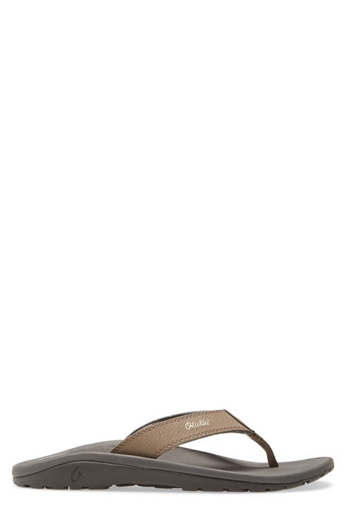 Shop Olukai Ohana Flip Flop In Banyan/island Salt