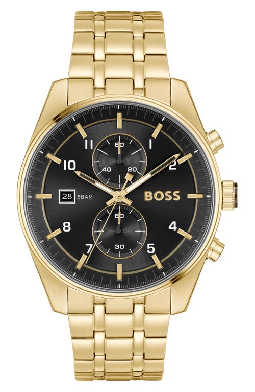 BOSS Skytraveller Chronograph Bracelet Watch