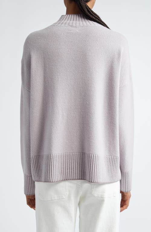 Shop Eleventy Cashmere Turtleneck Sweater In Wisteria-viola