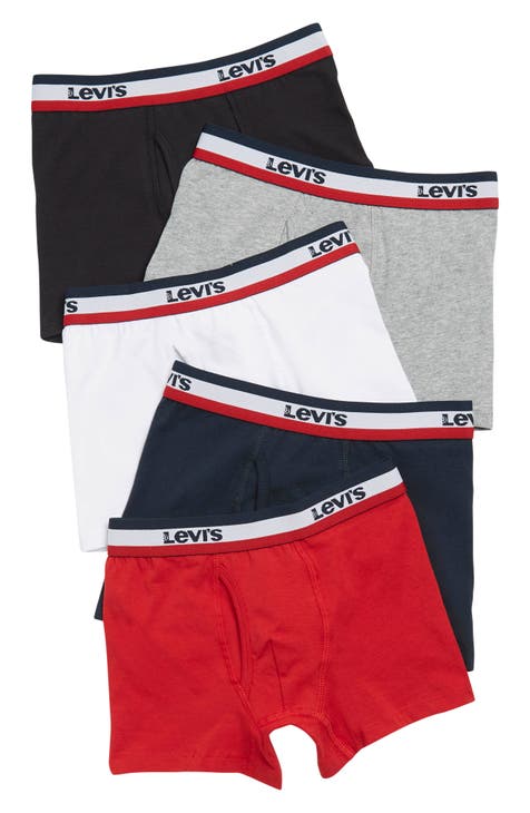 Calvin Klein Boys' Modern Cotton Assorted Boxer Briefs Underwear