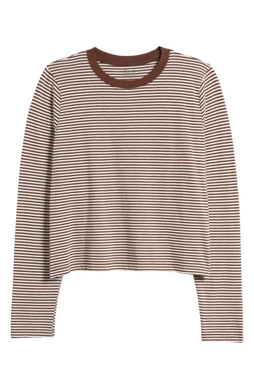 MADEWELL MADEWELL SOFTFADE BOXY CROP COTTON T-SHIRT