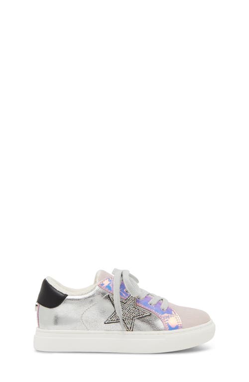 Shop Steve Madden Kids' Jrezume Sneaker In Iridescent Mult