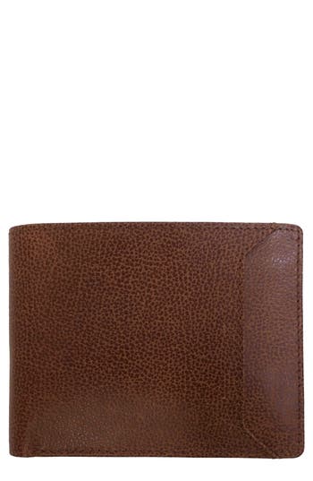 Boconi 3-in-1 Leather Id Wallet Gift Set In Brown